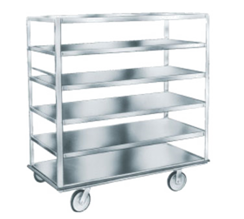Winholt BNQT-3-SS 28" D x 60" W x 66" H Stainless Steel Queen Mary Banquet Cart