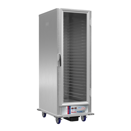 Winholt INHPL-1825-UNC-DGT 24" W Aluminum Mobile Insulated Universal Runner Heater or Proofer Cabinet - 120 Volts
