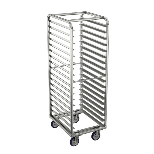 Winholt ALREF-1818-64E-4LC 20.88" D x 26" W x 64.25" H Aluminum Refrigerator Rack