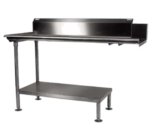 Winholt CDT-16-S-48L 48" W x 30" D x 37" H Stainless Steel 16 Gauge Clean Dishtable