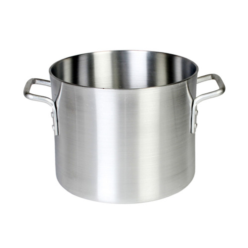Thunder Group ALSKSP001 8 Qt. Aluminum with Riveted Handle Stock Pot
