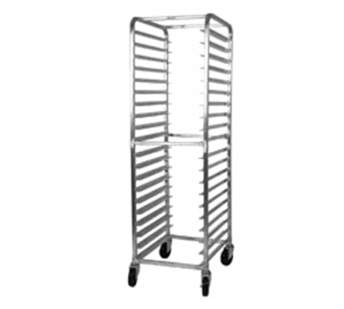 Winholt ALREF-1118-64E 20.88" D x 26" W x 64.25" H Aluminum Refrigerator Rack