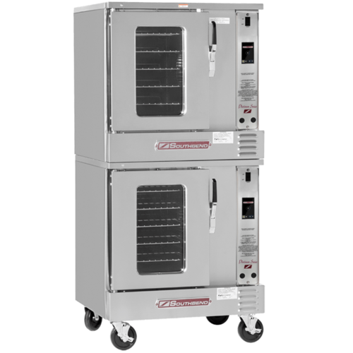 Southbend PCHG60S/T-LP 30" W 5 Pans Liquid Propane Platinum Double Convection Oven - 30,000 BTU