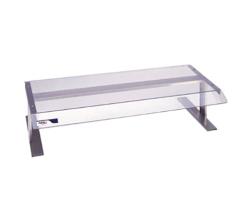 APW Wyott SG-50XP 37.5" x 19.81" Transparent Polycarbonate Pass-Thru Lift-Off Hot Dog Grill Sneeze Guard