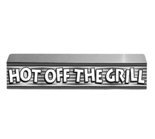 APW Wyott 21783930 Front Cover and Decal for Control on HR-31 and HRS-31