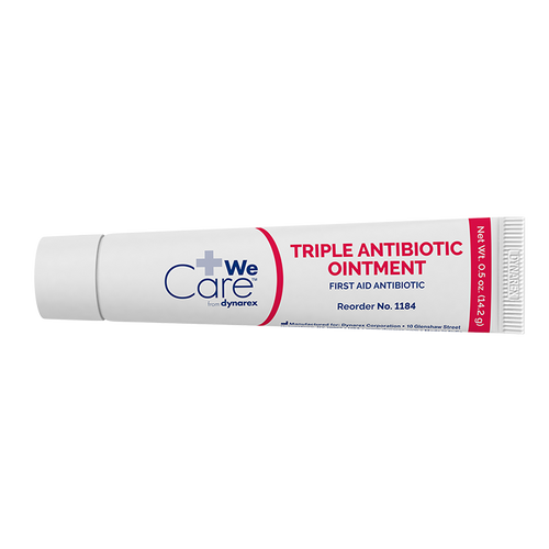 WeCare 1184 0.5 Oz. Tube Triple Antibiotic Ointment (Case of 72)