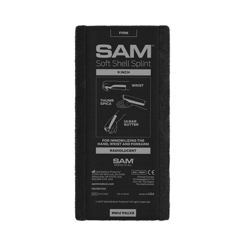 SAM Medical SS540-EN 9" Sam Soft Shell Splint (Case of 20)