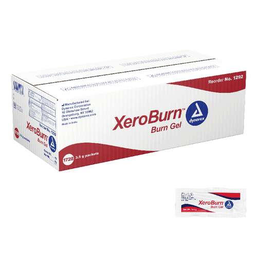 Dynarex DY1292 3.5 g Packet XeroBurn Burn Gel (Case of 1728)