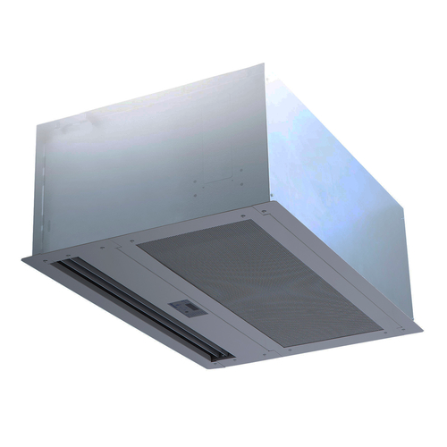 Berner ARC16-1048E-1 48" W Heated Architectural Series Recessed 16 Air Door - 208 Volts 1-Ph