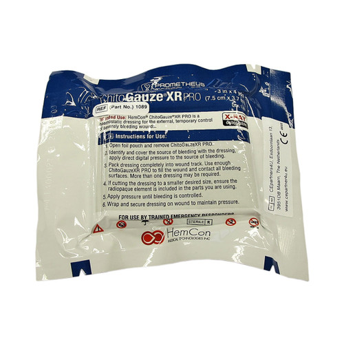 TacMed Solutions TMCHITOXRPRO 3" X 4 Yards Chitogauze Xr Pro