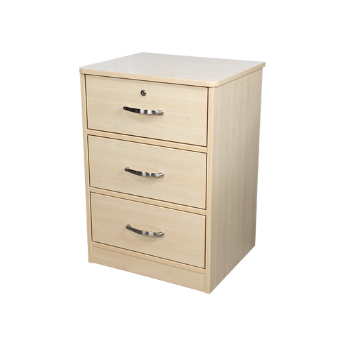 The Glenshaw Collection 12520 Three Drawer Nightstand