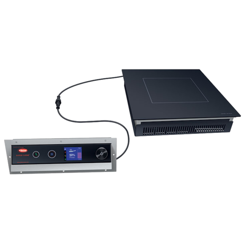 Hatco IRNG-PB1-18 13.5" W Stainless Steel Drop-In Countertop Single Burner Rapide Cuisine Induction Range - 120 Volts