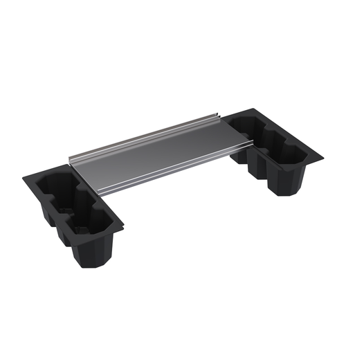 Krowne SC36H-BW Stainless Steel Underbar Ice Bin Partial Cover