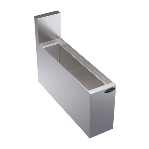 Krowne KR24-6 24 Lbs. Stainless Steel Royal Series Underbar Bottle Storage and Ice Bin