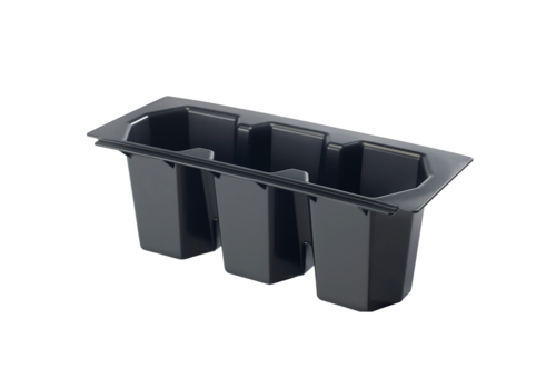 Krowne 30-550 Krowne Plastic 3 Bottles Well for KR19 Ice Bins