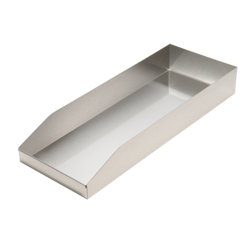 Krowne KR-CSB 12" W x 24" D Silver Stainless Steel Chemical Bin