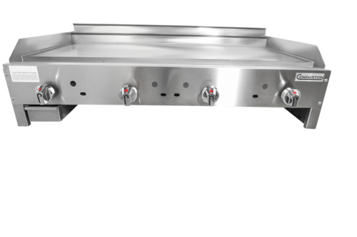 Connerton CEG-36-M-NG 37" W Stainless Steel Natural Gas Countertop Budget Series Griddle - 84,000 BTU