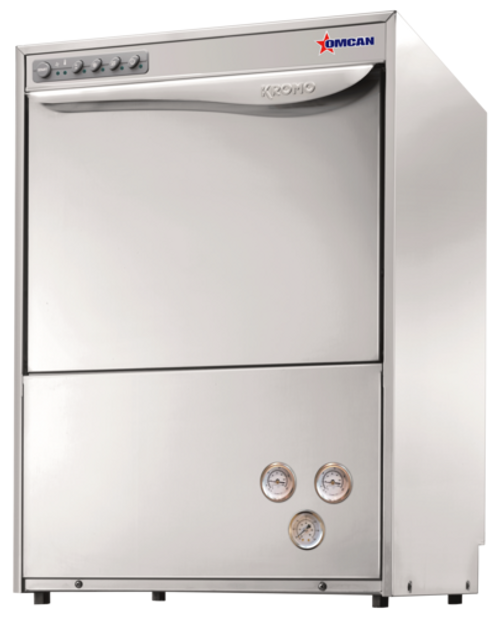 Omcan USA 49126 23.44" W x 33.31" H Stainless Steel Kromo Dishwasher - 220-240 Volts