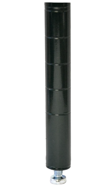 Omcan USA 48090 64" Black Epoxy Finish Stationary Post