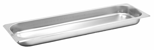 Omcan USA 80648 1.5" Deep Half-Size Long Stainless Steel Steam Table Pan