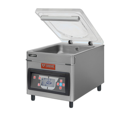 Omcan USA 59009 16.5" Seal Length Countertop Single Chamber Turbovac Heavy-Duty Vacuum Packaging Machine - 100-120 Volts 1-Ph