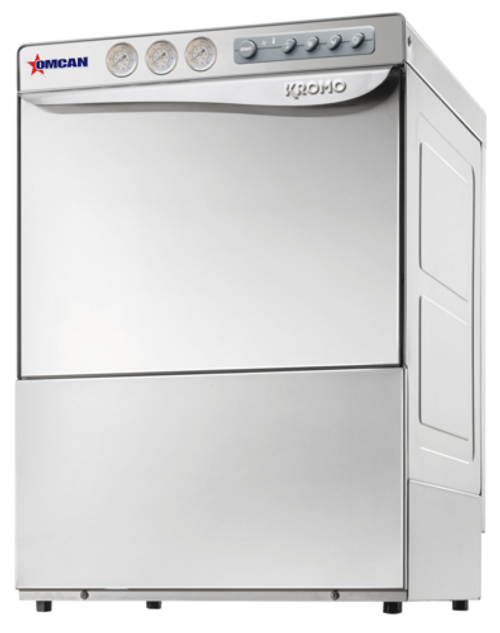 Omcan USA 49125 23.25" W x 33.44" H Stainless Steel Kromo Dishwasher - 220-240 Volts