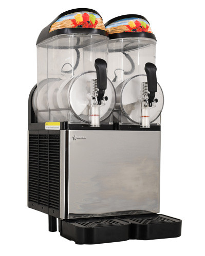 Omcan USA 47082 6.4 Gal. Stainless Steel Countertop Slush Machine - 115 Volts