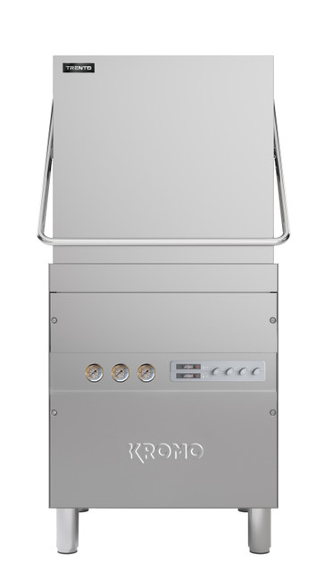 Omcan USA 49127 28.38" W x 56.88" H Stainless Steel Upright Kromo Dishwasher - 220-240 Volts