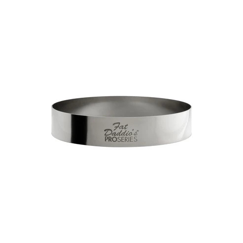 Fat Daddio's SSRD-3575 3.84 Oz. Stainless Steel 18 Gauge Round Pastry Ring