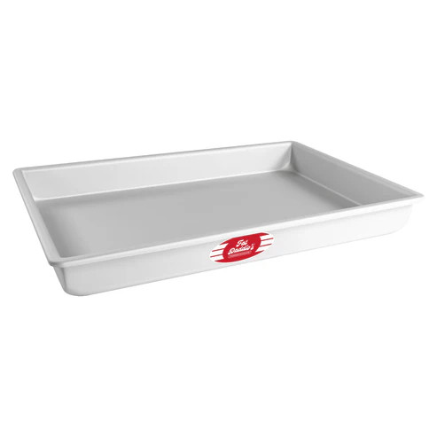 Fat Daddio's POB-12182 239.38 Oz. 16 Gauge Aluminum Sheet Cake Pan with Solid Bottom