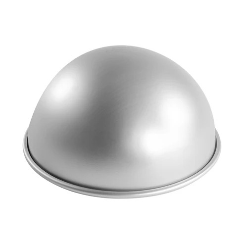 Fat Daddio's PHA-9 105.8 Oz. Aluminum 16 Gauge Hemisphere Pans