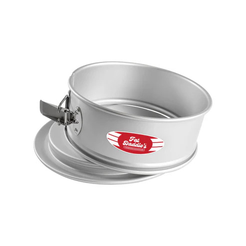 Fat Daddio's PSF-103 10" W x 3" D Anodized Aluminum Fat Daddio's - Round Springform Pan