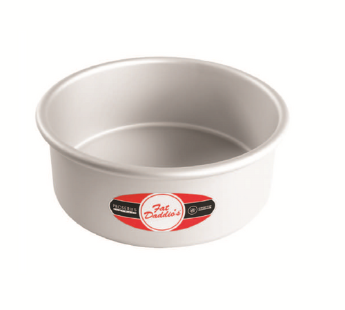 Fat Daddio's PRD-54 Aluminum Round 16 Gauge Solid Bottom Cake Pan