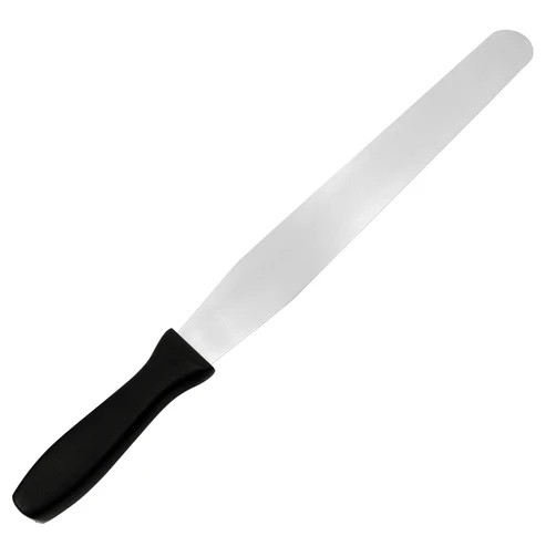 Fat Daddio's SPAT-12S 17.75" L x 1.5" W Stainless Steel Straight Decorating Spatula
