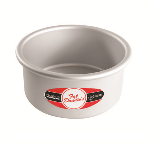 Fat Daddio's PRD-133 Aluminum 16 Gauge Round Solid Bottom Cake Pan