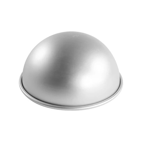 Fat Daddio's PHA-8 74.3 Oz. Aluminum 16 Gauge Hemisphere Pans