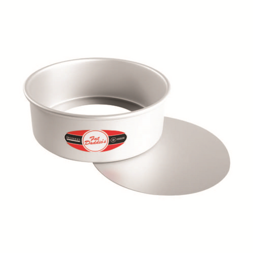 Fat Daddio's PCC-92 70.4 Oz. Aluminum Round 16 Gauge Removable Bottom Cake Pan