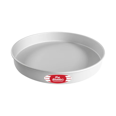 Fat Daddio's PRD-142 Aluminum 16 Gauge Round Solid Bottom Cake Pan