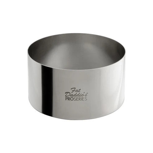 Fat Daddio's SSRD-4020 14.08 Oz. Stainless Steel 18 Gauge Round Pastry Ring