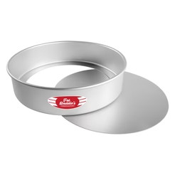 Fat Daddio's PCC-123 188.16 Oz. Aluminum Round 16 Gauge Removable Bottom Cake Pan