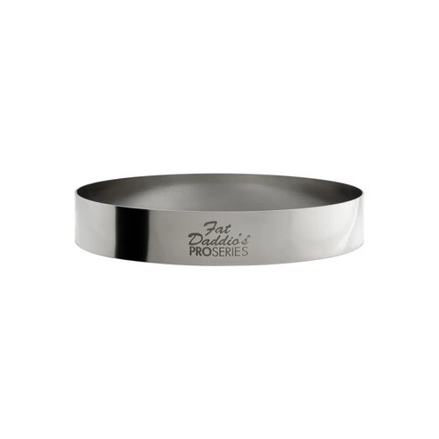 Fat Daddio's SSRD-4075 5.12 Oz. Stainless Steel 18 Gauge Round Pastry Ring