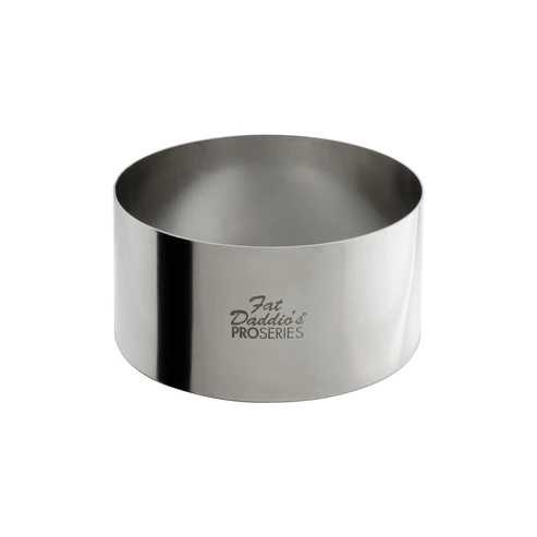 Fat Daddio's SSRD-35175 8.96 Oz. Stainless Steel 18 Gauge Round Pastry Ring