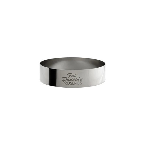 Fat Daddio's SSRD-27575 2.56 Oz. Stainless Steel 18 Gauge Round Pastry Ring