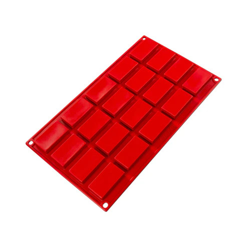 Fat Daddio's SMF-025 0.38 Oz. Silicone 20-Compartment Financier Baking Molds