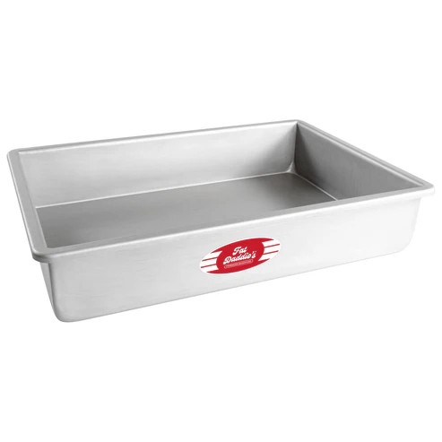 Fat Daddio's POB-10153 249.35 Oz. 16 Gauge Aluminum Sheet Cake Pan with Solid Bottom