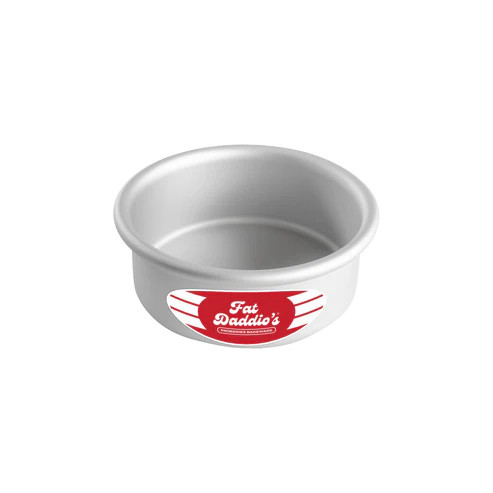 Fat Daddio's PRD-52 Aluminum Round 16 Gauge Solid Bottom Cake Pan