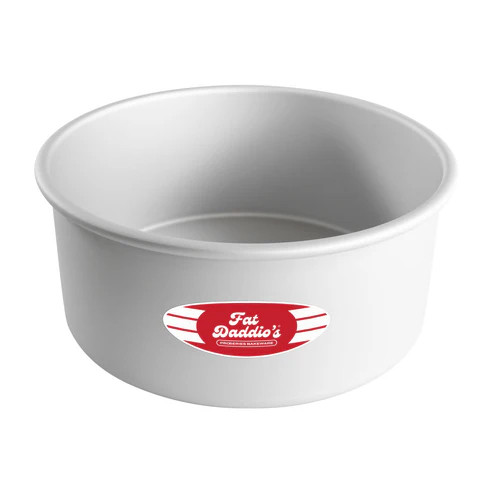 Fat Daddio's PRD-94 Aluminum Round 16 Gauge Solid Bottom Cake Pan