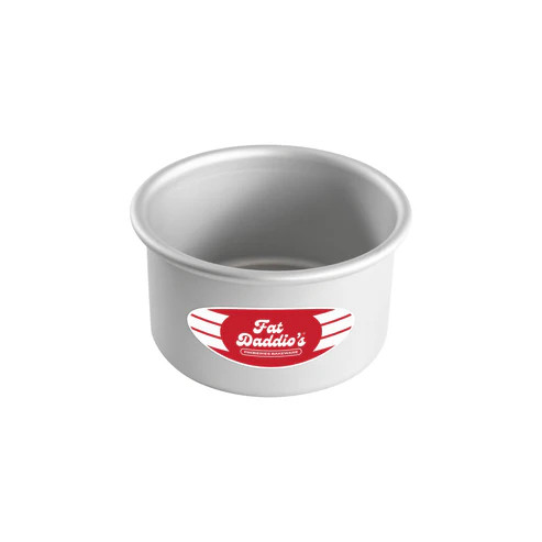 Fat Daddio's PRD-53 Aluminum Round 16 Gauge Solid Bottom Cake Pan
