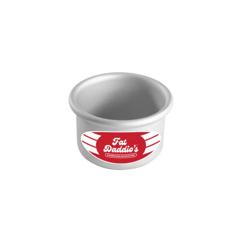 Fat Daddio's PRD-32 Aluminum Round 16 Gauge Solid Bottom Cake Pan