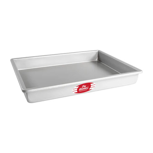 Fat Daddio's POB-12162 212.78 Oz. 16 Gauge Aluminum Sheet Cake Pan with Solid Bottom